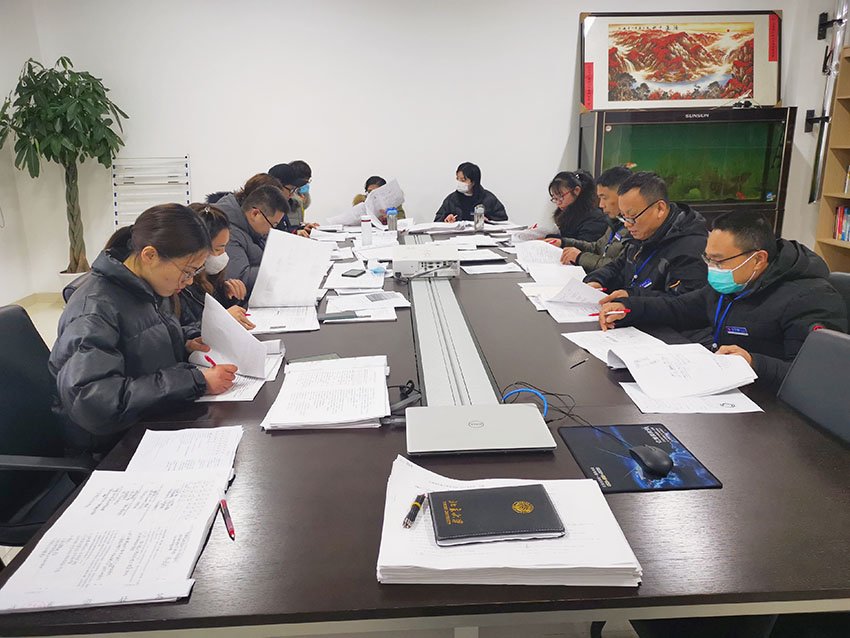 山东运河技工学校教务处组织期末考试集中阅卷(图2)