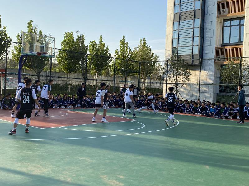 [运河职专]“运河杯”篮球赛正式开幕(图4)