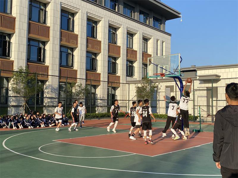 [运河职专]“运河杯”篮球赛正式开幕(图5)